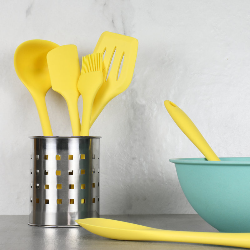 Chef Craft 7 Utensil Set, Yellow
