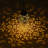 Christmas Decorations Hollowed-Out Metal Lantern Lights Hanging Outdoor LED Solar Powered Waterproof