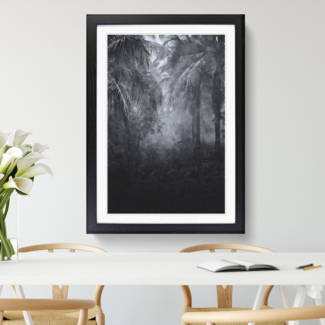 Palm Tree Forest - Picture Frame Painting