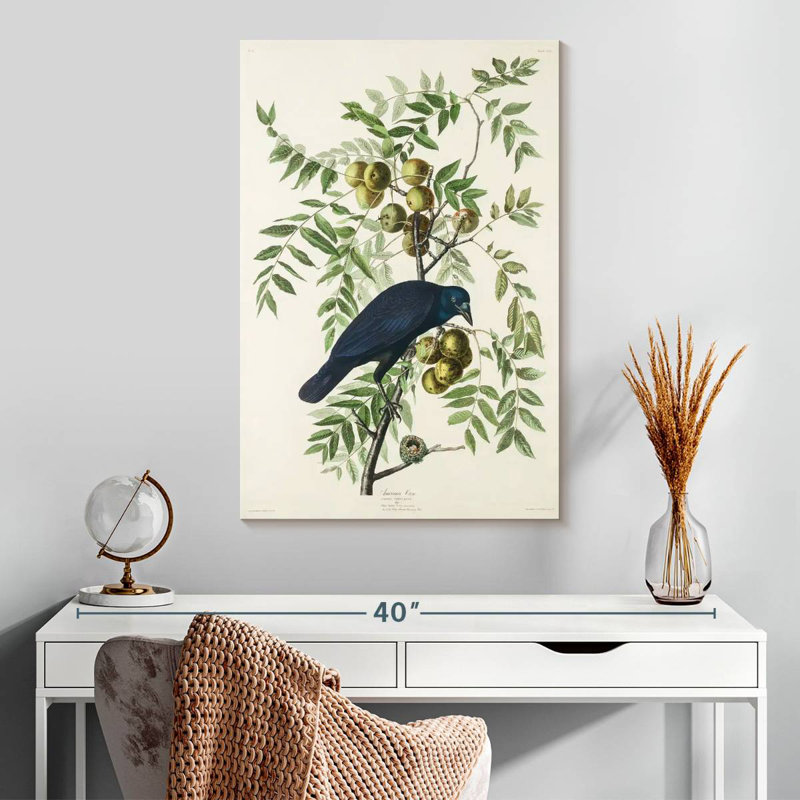 Brampt American Crow, 30" H x 20" W
