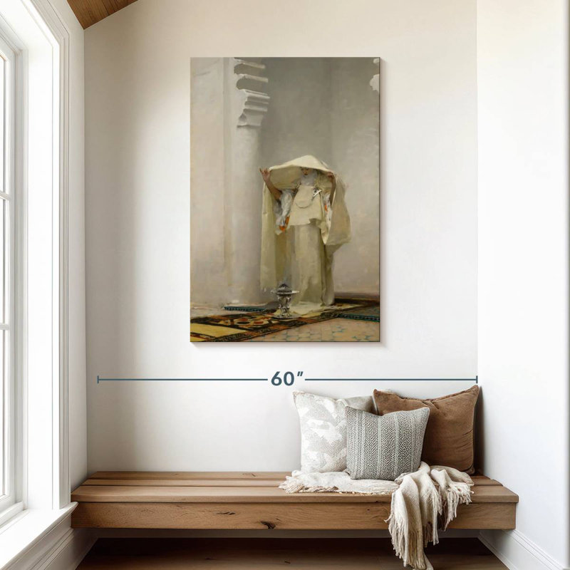 Leisha fumée d'ambre gris, H 45 po x l 30 po