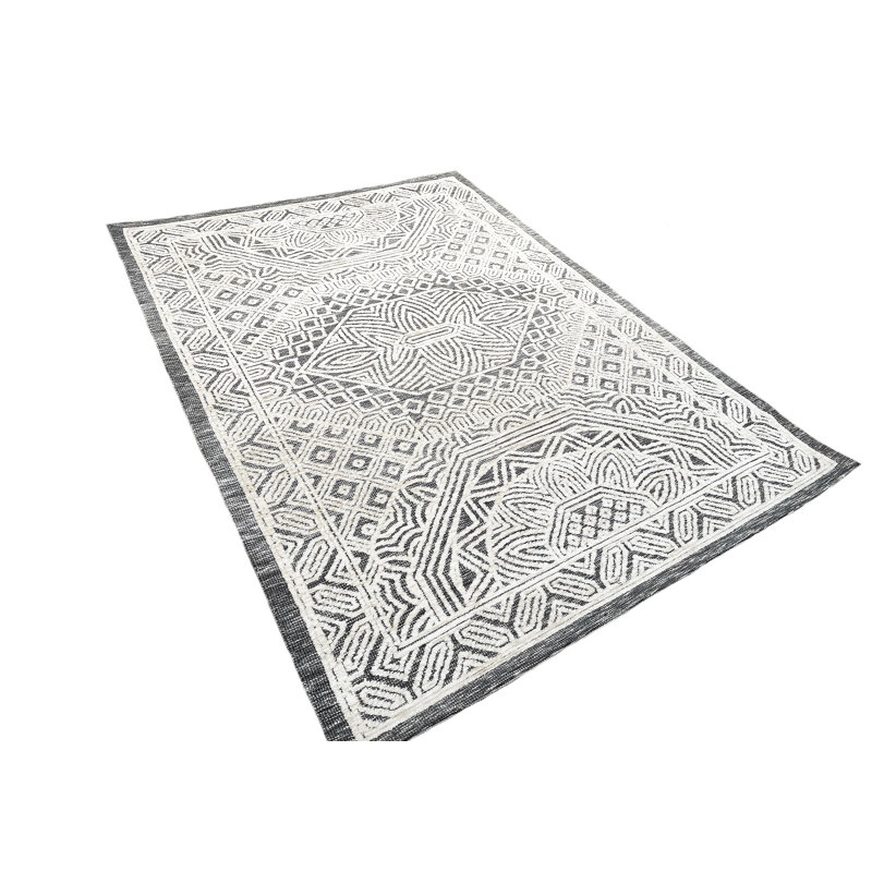 Wool Geometric Indoor Rug
