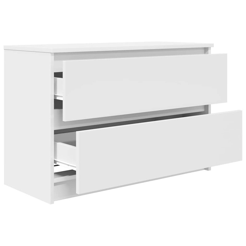  TV Cabinet 35x54 Cm Engineered Wood, White, 80 cm