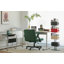 Chaise de bureau Green Velvet Criss Cross