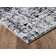 Forysthe Abstract Machine Woven Black Area Rug
