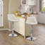 Swivel Upholstered Adjustable Height Counter Stool-121141962-134966912