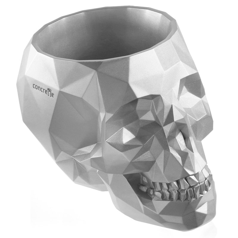 Handmade Pot Planter, Silver