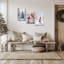 5.63 3 Piece Wrapped Canvas Print-124005686