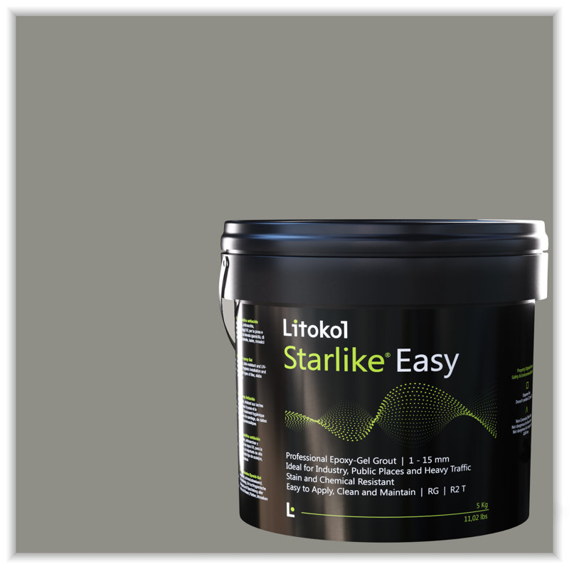 Tile Doctor Starlike Easy Two-Part Epoxy Grout & Tile Adhesive in 8 Colors, 5.5 lb, Indoor/Outdoor for Shower, Pool, Bathroom, Kitchen & Sauna