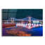 «Illuminated Chelsea Bridge At Night Iii» par Mark A Paulda, art mural en verre acrylique, 16 po x 12 po-589597475
