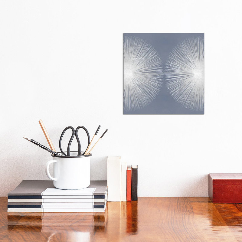Abby Young - Wrapped Canvas Print, 30.48 cm H x 30.48 cm W, Silver