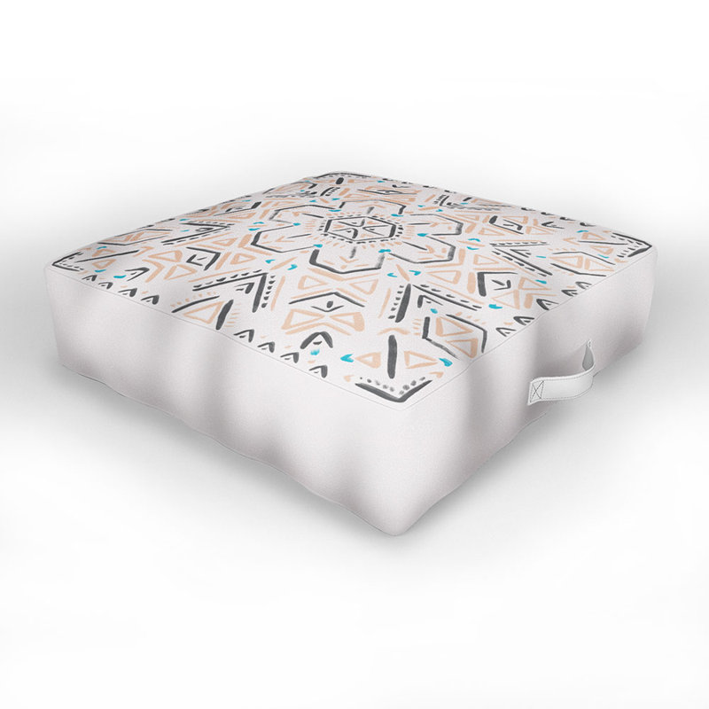 Indoor / Outdoor Oriental Floor Pillow