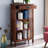Beachley Solid Wood Slatted Bookcase in Mission Oak