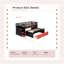 Lit mezzanine avec bureau coulissant et lit gigogne simple, tiroirs et marches-57784032-57784035