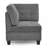 U shape Modular Sectional Sofa, includes Four Single Chair and Two Corner