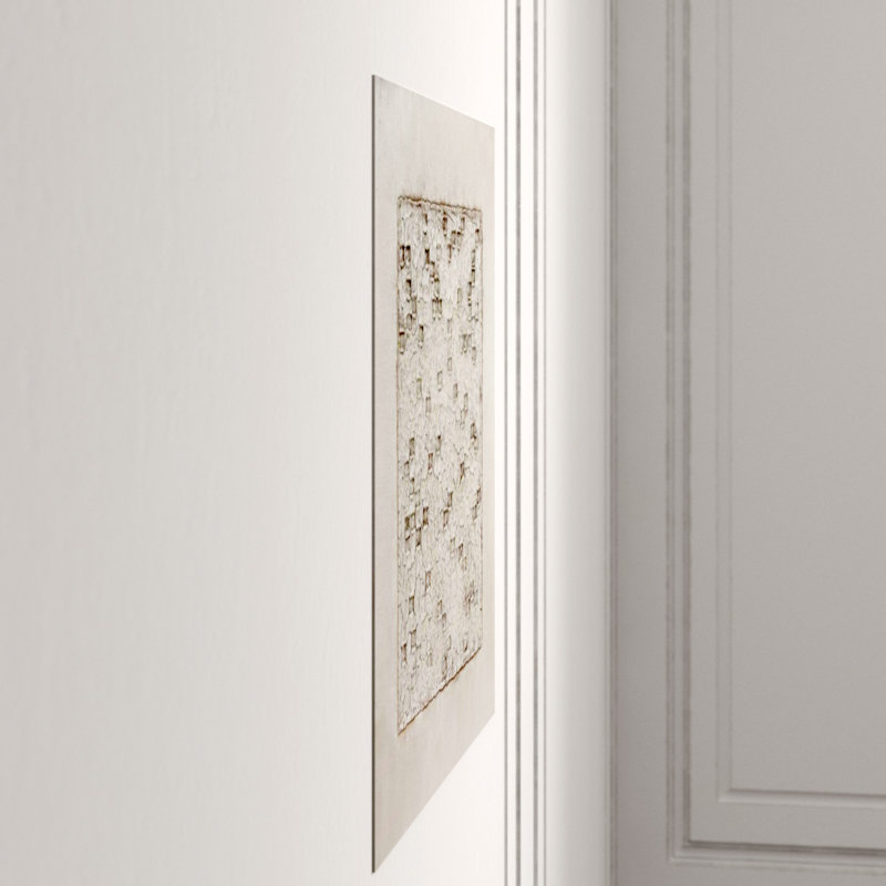 Beyond The Moment IV Glitter Print by Beverly Fuller, Glass Coat