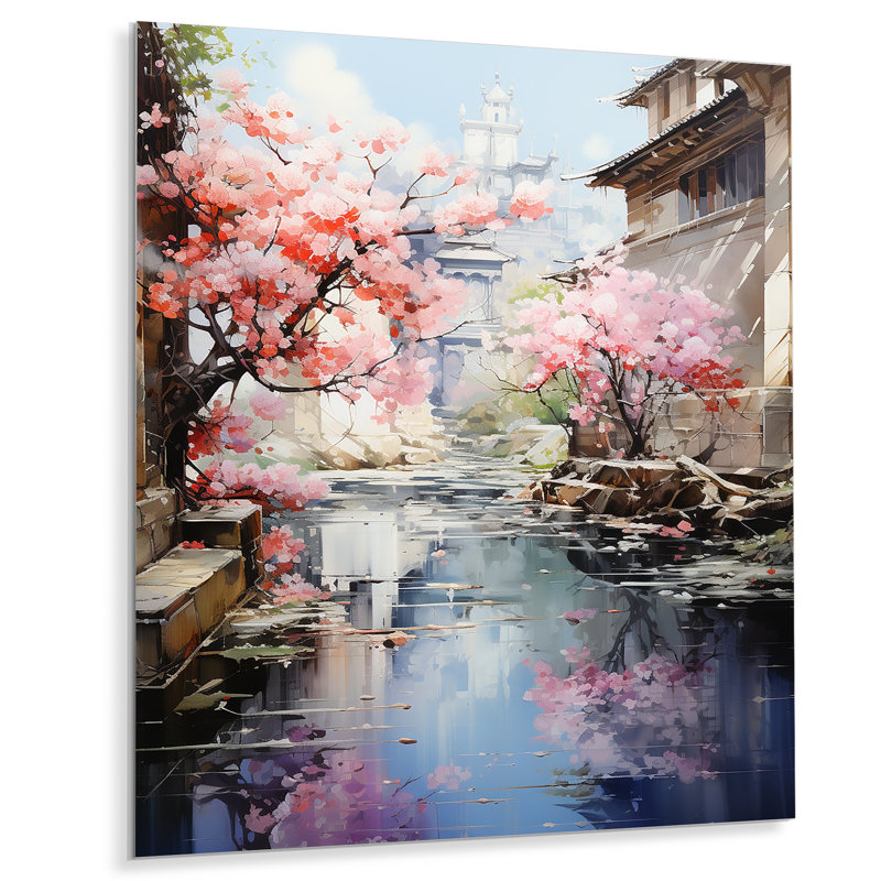 «China Art Silk Road X», reproduction d'art en métal chinois, H 20 po x l 12 po x P 1 po