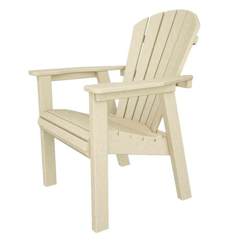 Chaise de salle à manger POLYWOOD Seashell, Sable