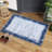 Machine Washable Rugs Bordered Modern Non-Slip Low Pile Rubber Backing Indoor Area Rug for Living Room Bedroom Kitchen Dining Room-1468328933