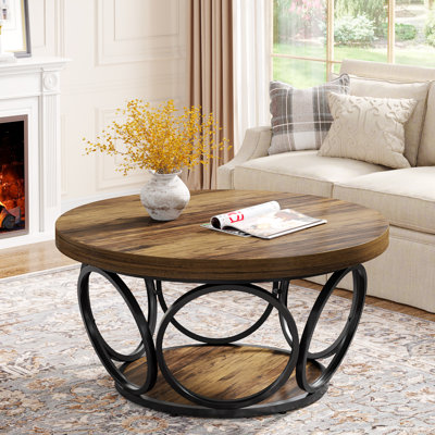 Frame Coffee Table with Storage