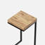 C Shape Rustic Side Table-1306541407-1306541400