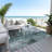 Machine Washable Indoor/Outdoor Cinead ACN1683 Teal Rug-104392535