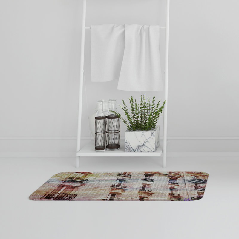 Vicknair Memory Foam Non-Slip Bath Mat