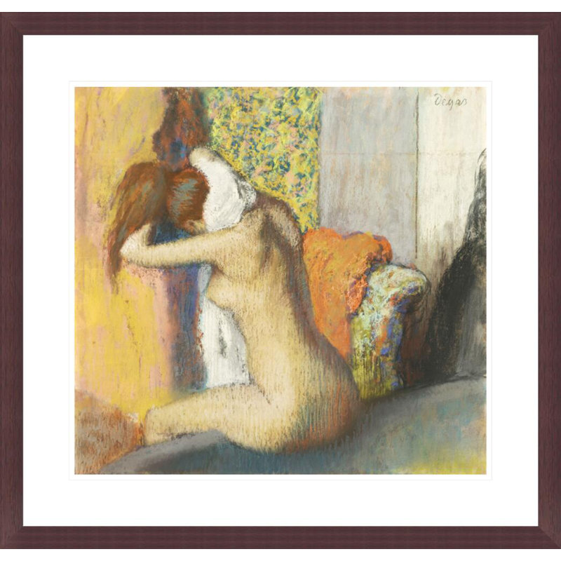 Par Edgar Degas, impression giclée encadrée, H 23,5 po x l 24,56 po