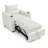3-Position Convertible Sleeper Chair with Adjustable Backrest, Cup Holders & Padded Cushion-1416656321