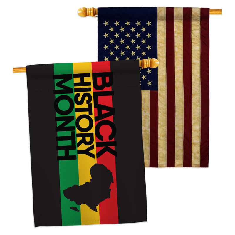 Drapeau de maison à 2 côtés en polyester 40 po x 28 po