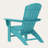 POLYWOOD Nautical Curveback Adirondack Chair-1918481928