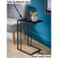 Harjeevan Glass Top C Table End Table