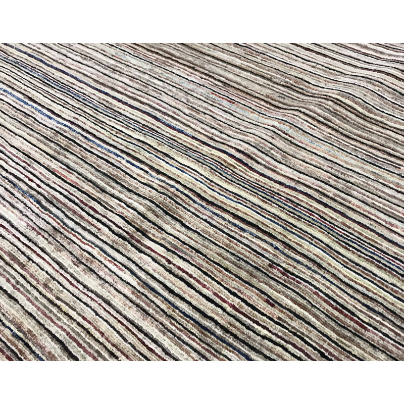 Tapis ivoire noué à la main de haute qualité
