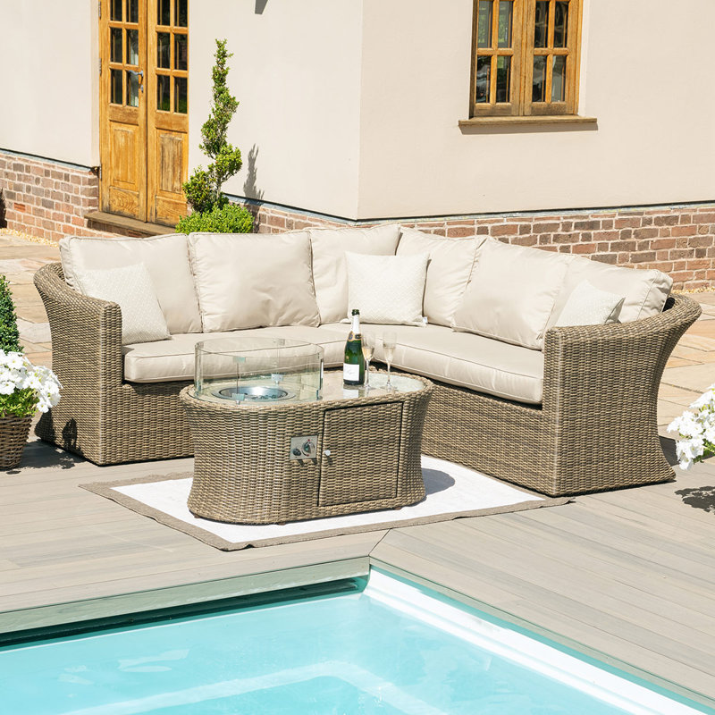 Balch 5 Seater Rattan Sofa Set