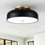 Fixation de plafond à DEL pour l'extérieur, avec finition noire et abat-jour en acrylique, réglable 5 CCT-132835596-132835593