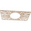 Médaillon de plafond en bois Hoover-63412191-63412219