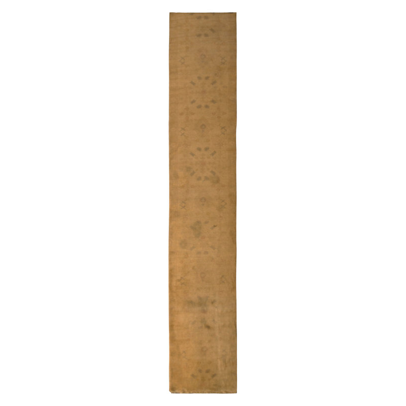 One-of-a-Kind 2'5" X 16' Hand Knotted Area Rug
