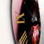Plump Woman Lips With Black and Pink - horloge murale moderne-60281324