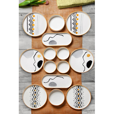 Ensemble de petit déjeuner (14 pièces)