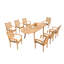 Outdoor 11 - Piece Teak Dining Set-1516791952-1478457089