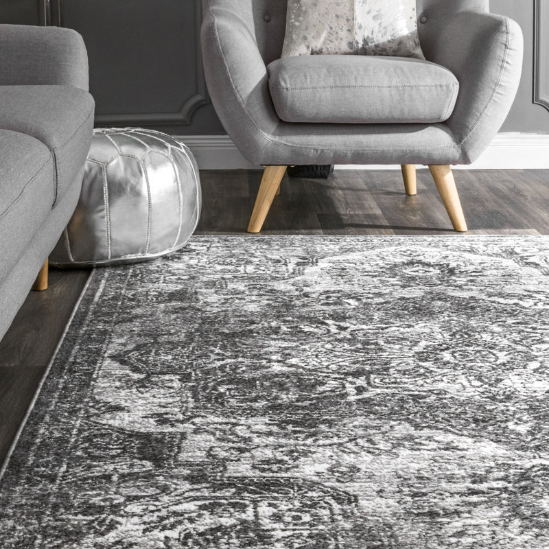 Caseville Oriental Indoor Rug, Square 6'