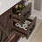 Chimira 48" Farmhouse Single Bathroom Vanity with Storage, Rustic Brown-916240804-908196934