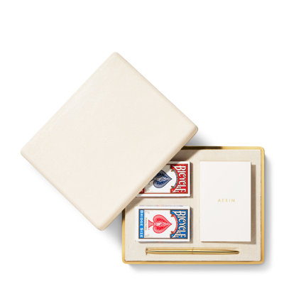 Ensemble de pont Shagreen, crème