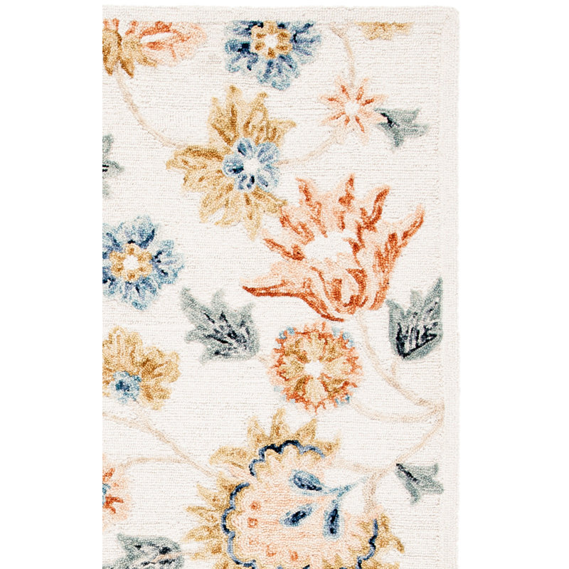 Tapis ivoire / gris Hermine Metro 112, Tapis de couloir 2 pi 3 po x 9 pi