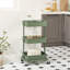 73.5cm H x 43cm W Rolling Cart with Wheels