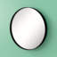 Baum Nordic Round Bathroom Framed Mirror Wall Hanging-1770334507-1840925325