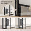 Tête de lit avec tablettes de rangement à 3 niveaux, tête de lit tapissier en velours avec 2 prises, ports USB et lumière DEL, dossier souple-1575119604-1570872238