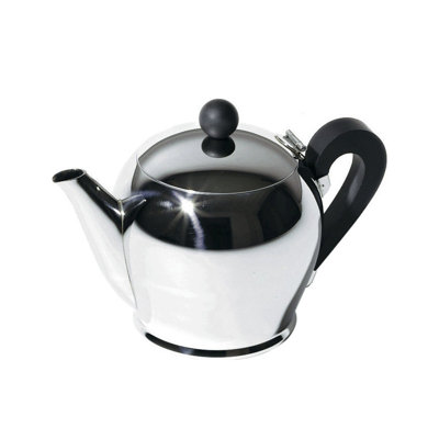 Bombé Stainless Steel Teapot