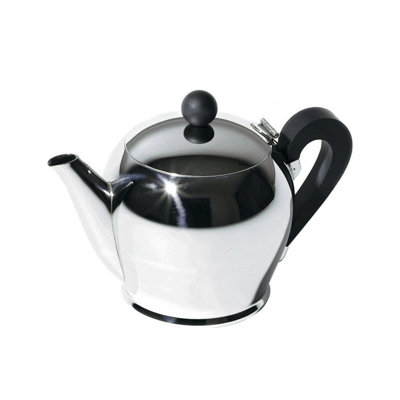 Bombé Stainless Steel Teapot