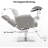 Inbox Zero Classic Barber Chair with Hydraulic Pump, Reclining Salon Chair-1920983329